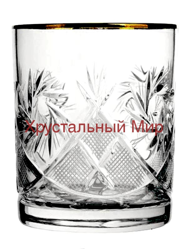 Набор стаканов для виски отв. зол. 5107 1000/1 (330мл)